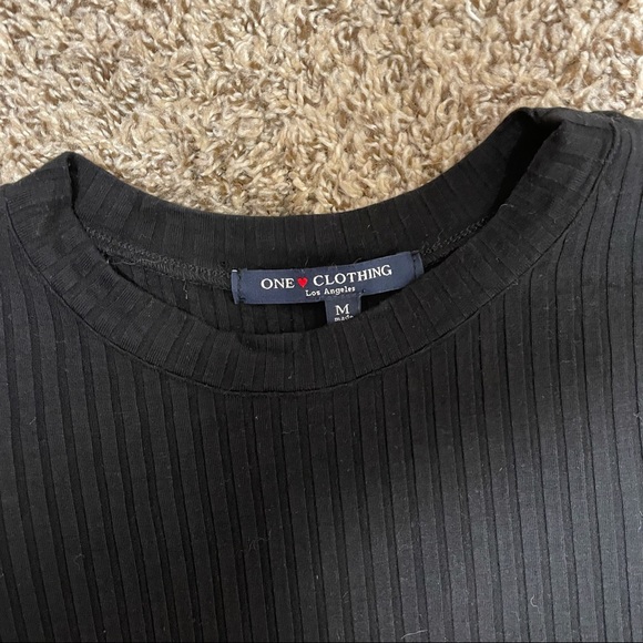 BLACK MIDI DRESS - Picture 3 of 4